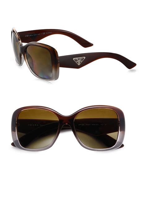 prada sunglasses violet